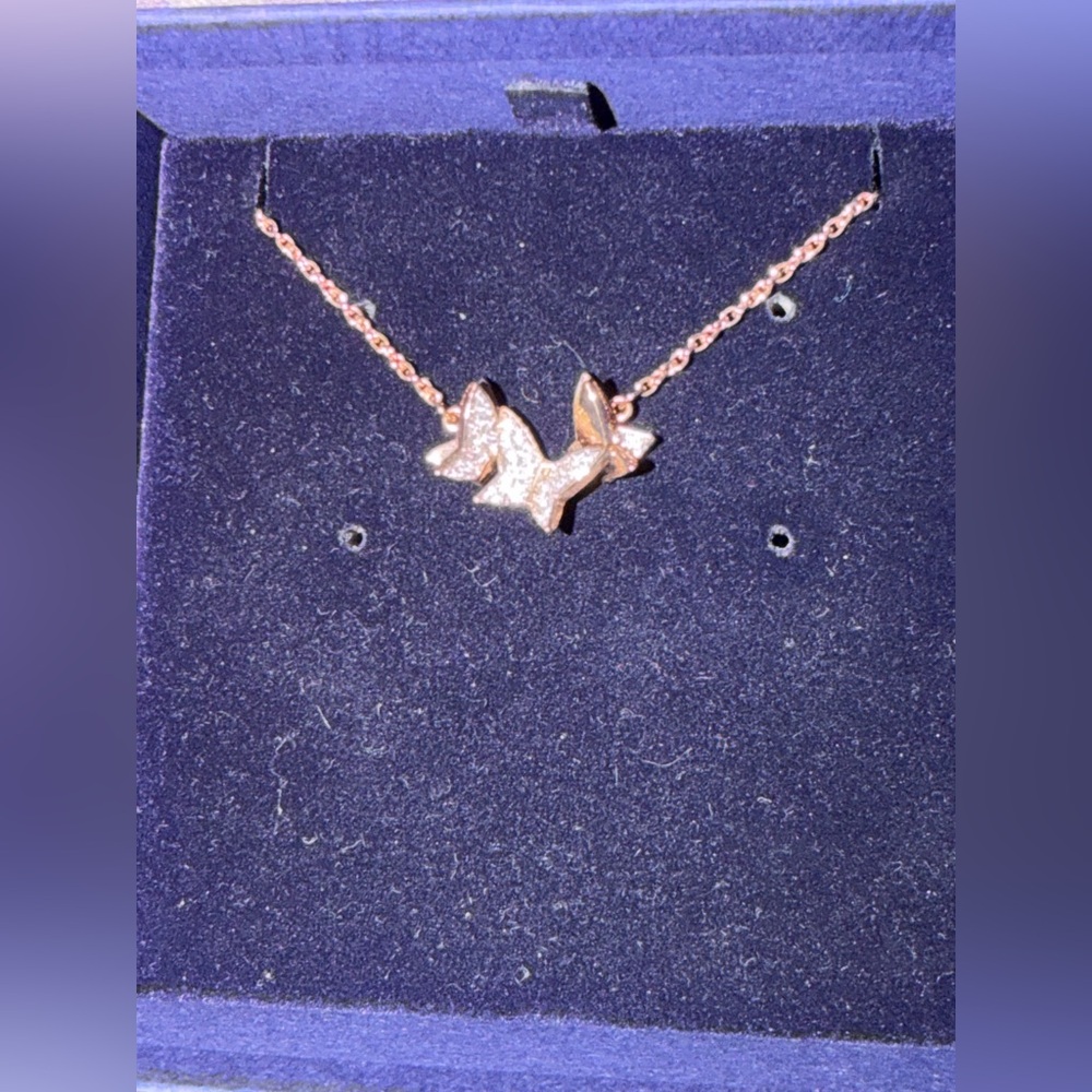 Limited Edition Swarovski Crystal Wicked Butterfly Necklace